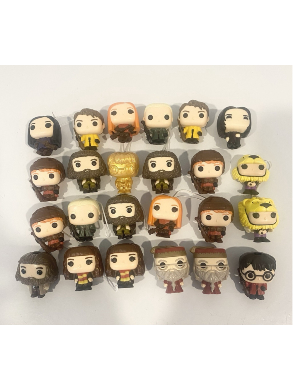 Harry Potter Kinder Joy Figure Lot 23 Gold Harry Rare Quidditch Mini Toys